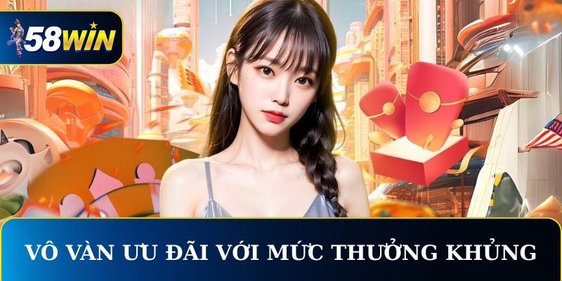 Vô vàn ưu đãi với mức thưởng cực khủng
